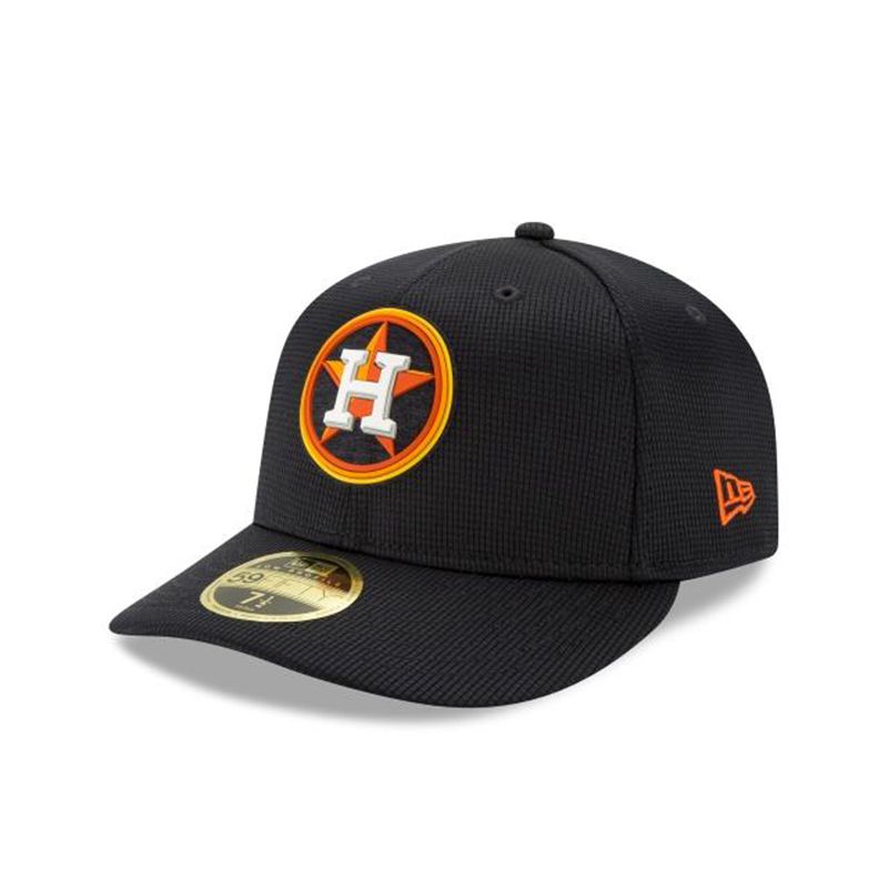 MLB Houston Astros Clubhouse Collection Low Profile 59Fifty Fitted (LFR0533) - Blue New Era Caps